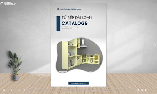 Cataloge - Tủ bếp đài loan cao cấp